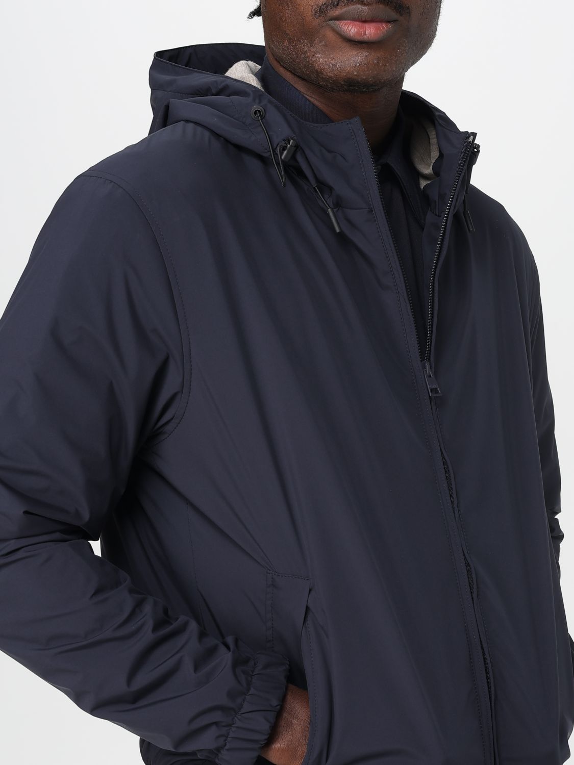 Jacket Men color Blue