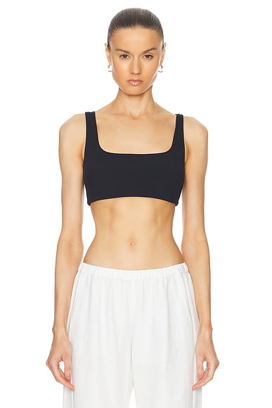 Enza Costa Easy Bra Top in White