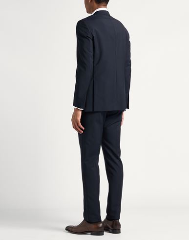 Man Suit Midnight blue Size 38 Wool, Mohair wool
