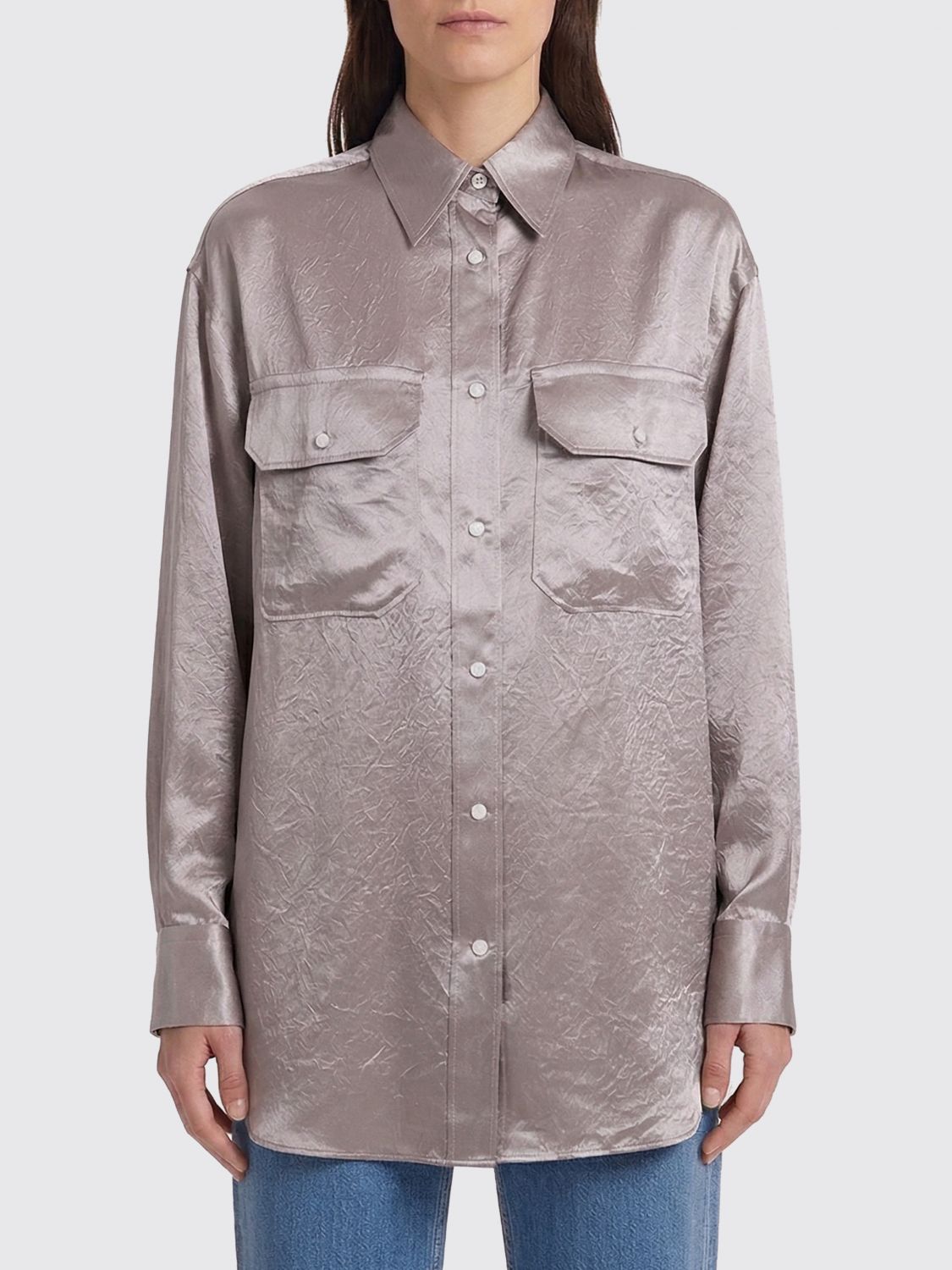 Shirt Woman color Brown