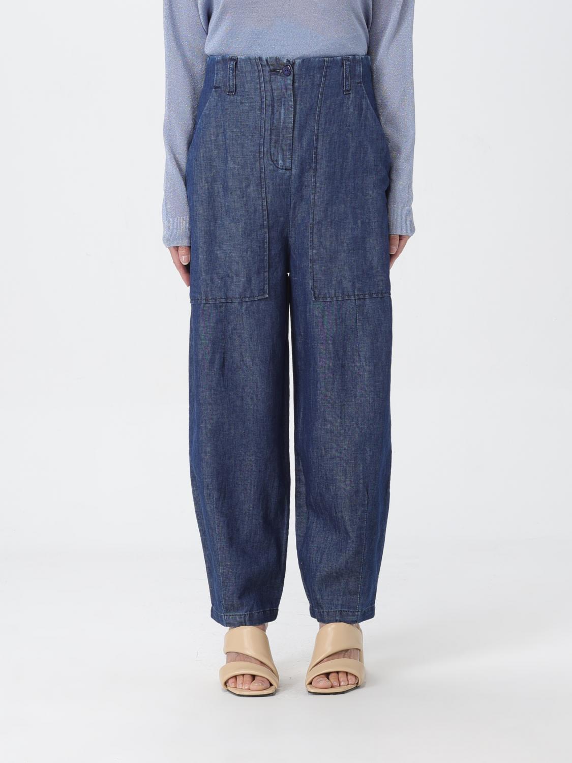 Jeans Woman color Denim