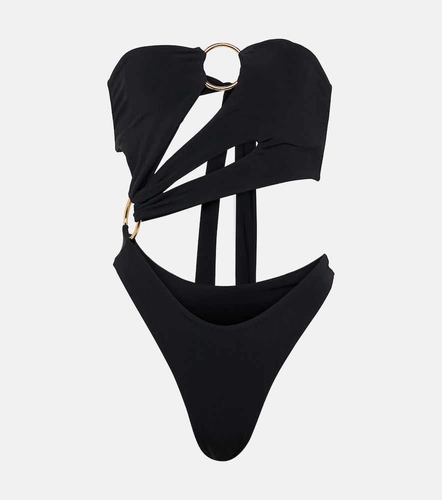 Sex Wax strapless cutout swimsuit