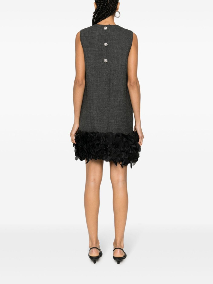 Crewneck Sleeveless Dress