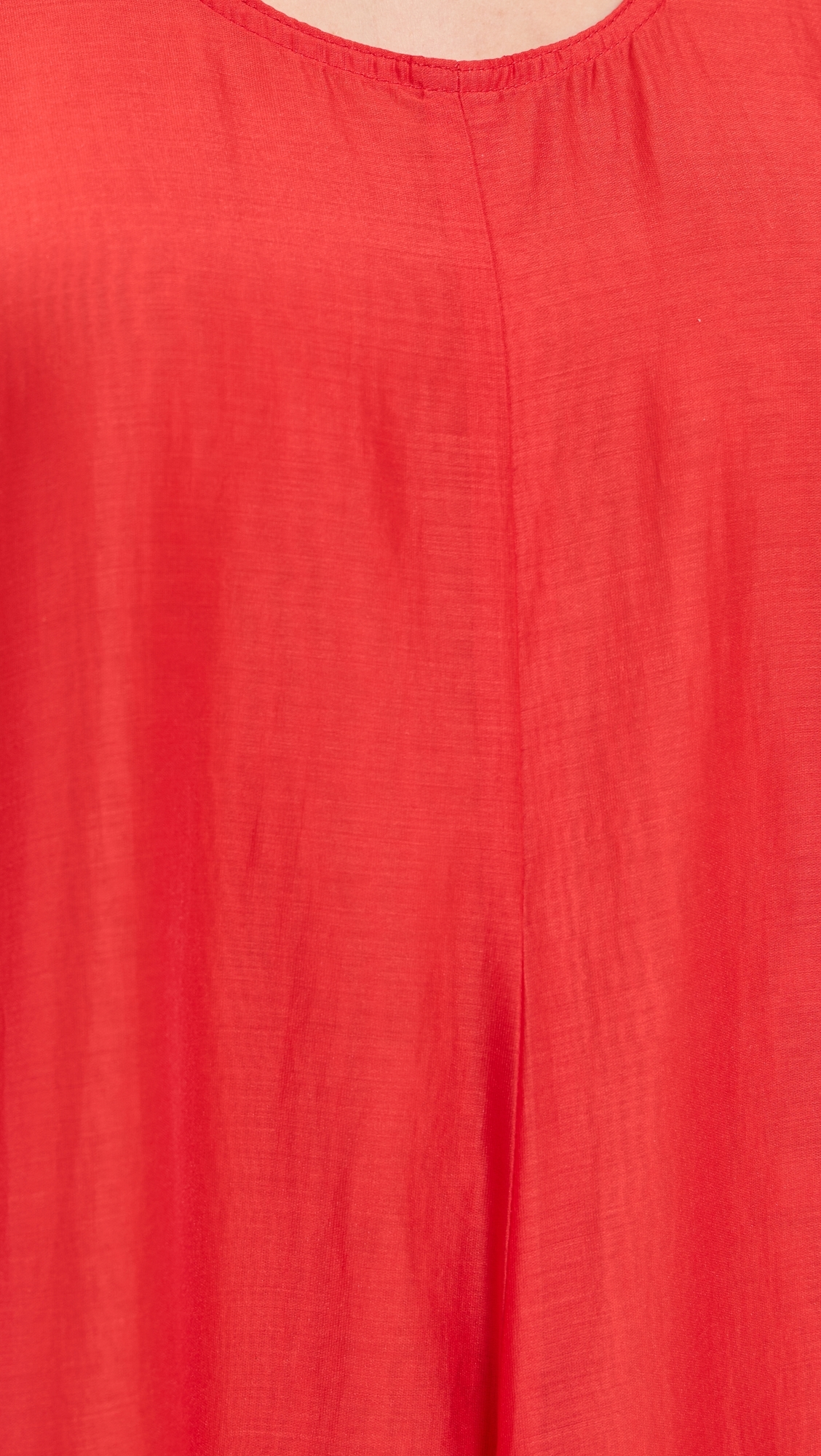Long Balloon Dress Coral
