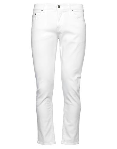 Man Denim pants White