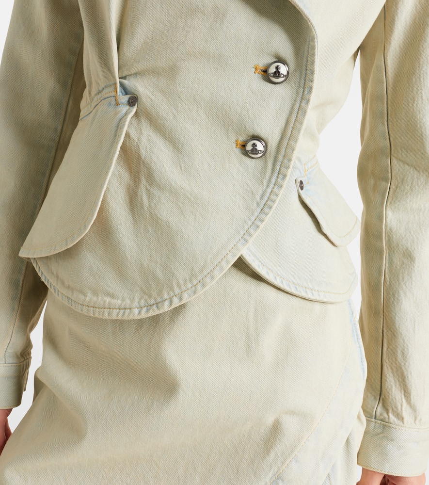 Stormy faded denim jacket