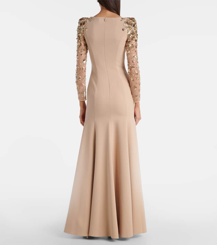 Sylvia embellished gown