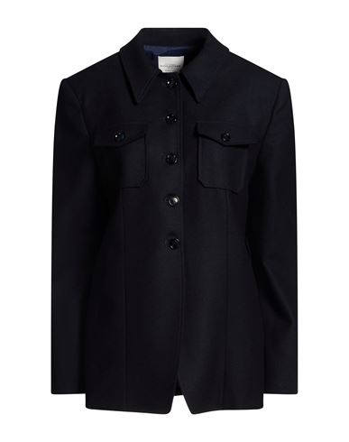 Woman Jacket Navy Size 10 Virgin Wool, Elastane