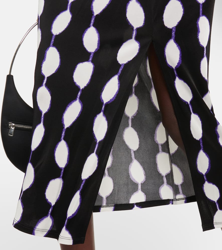 Diane von Furstenberg Emina printed jersey mini dress