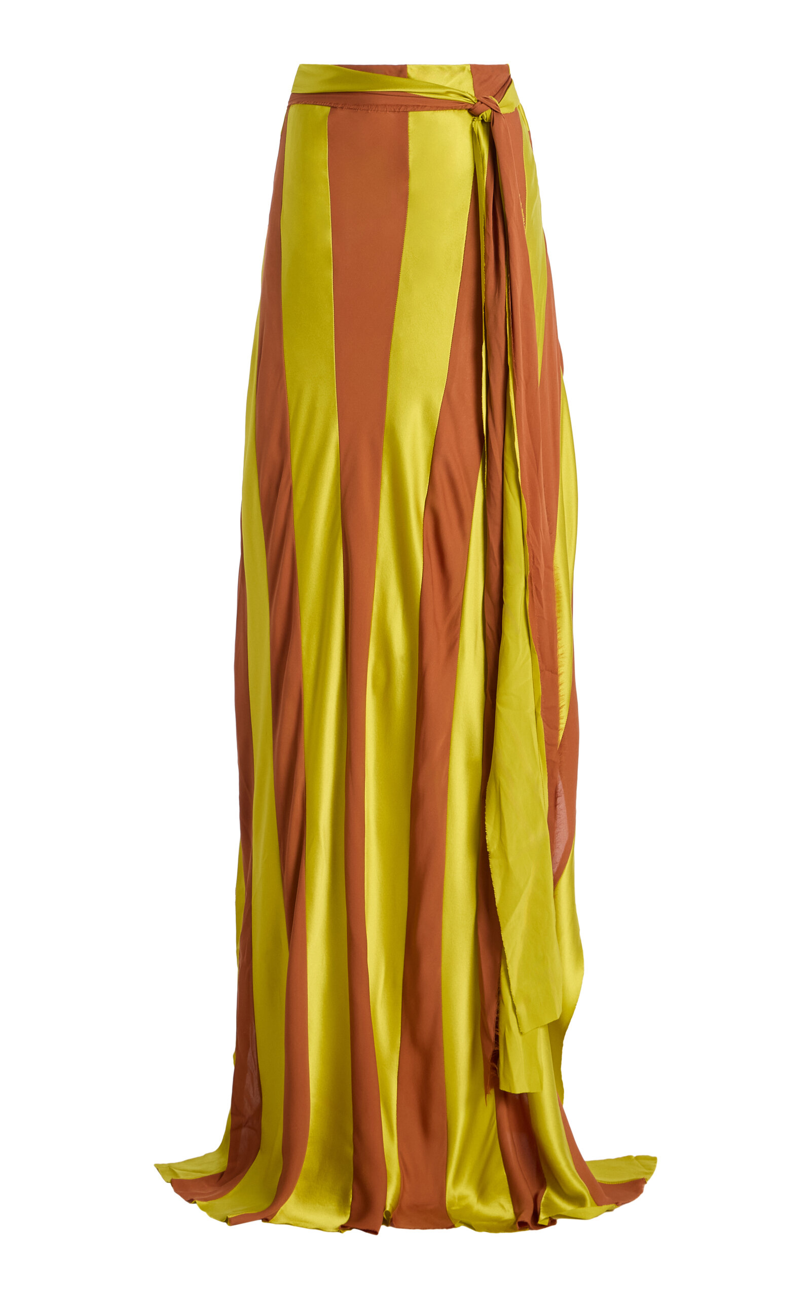 Evy Silk Maxi Skirt
