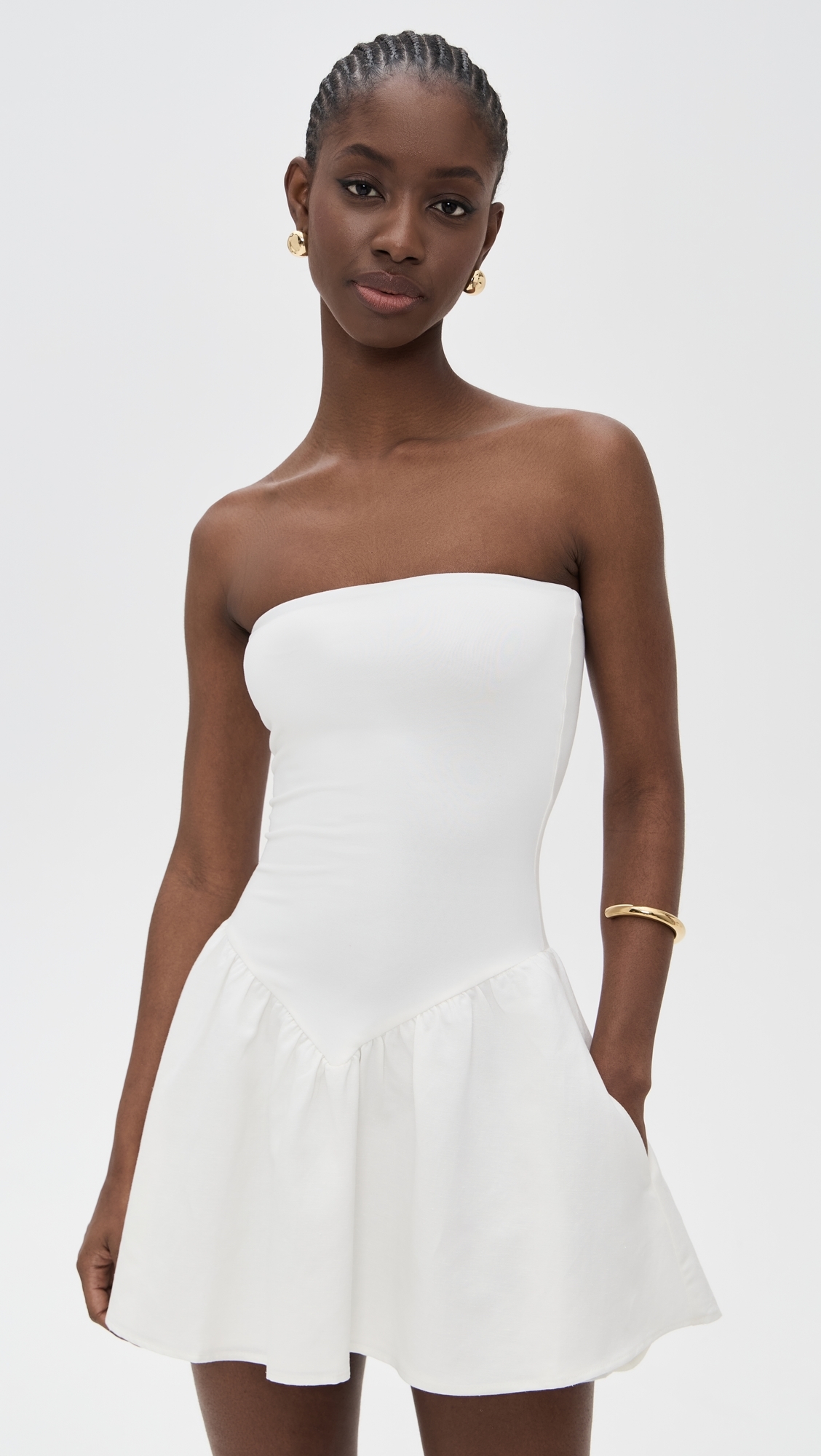 RESA Mackie Mini Dress White 
