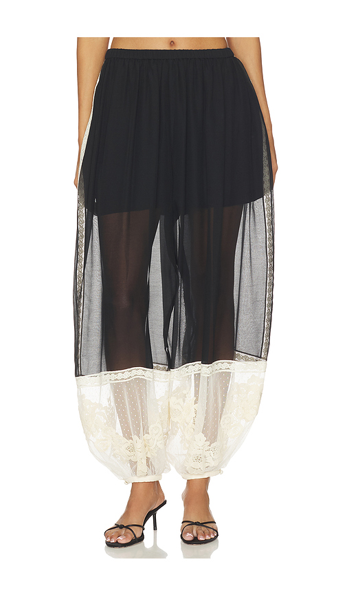 Zimmermann Roselight Harem Pant in Black. 3/L also