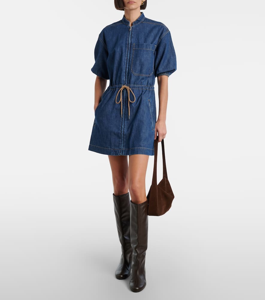 Akerman denim minidress