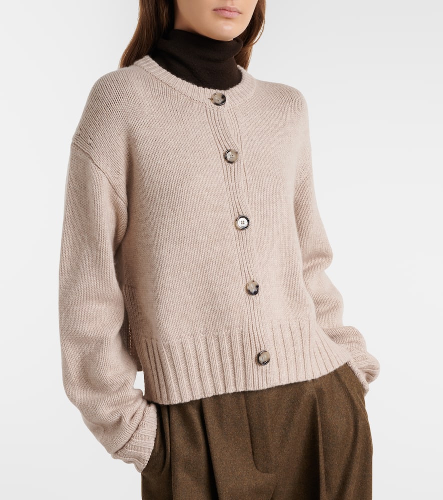 Wool and cashmere cardigan