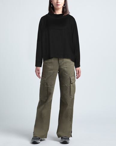 Woman Top Black Size XS/S Polyester, Viscose, Elastane