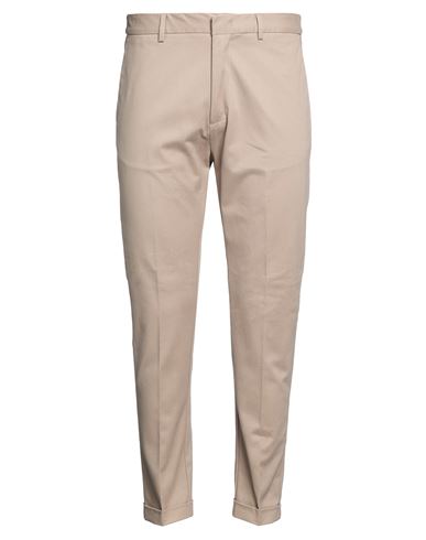 Man Pants Taupe Size 32 Cotton, Elastane
