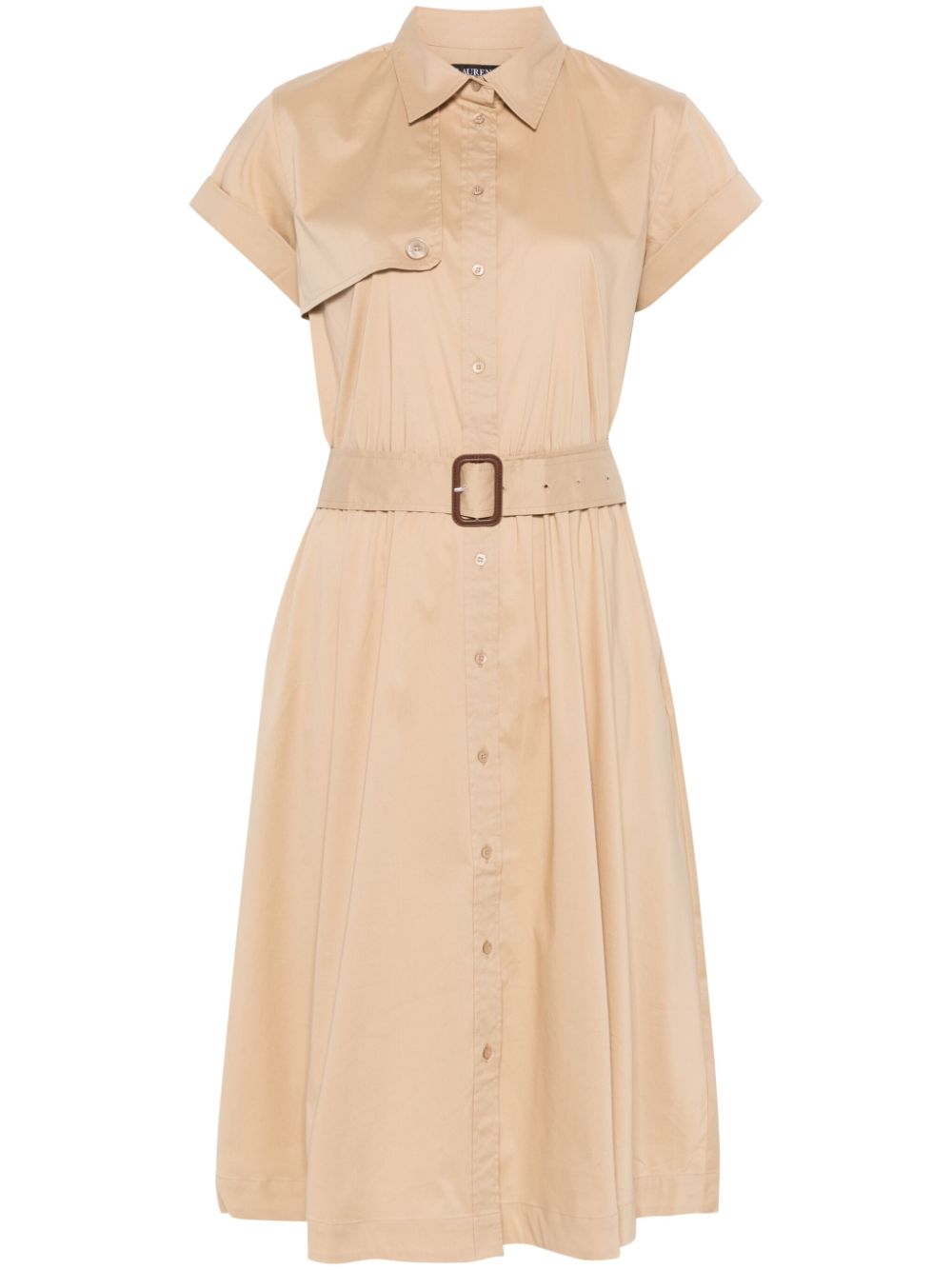 Indray midi dress - Neutrals