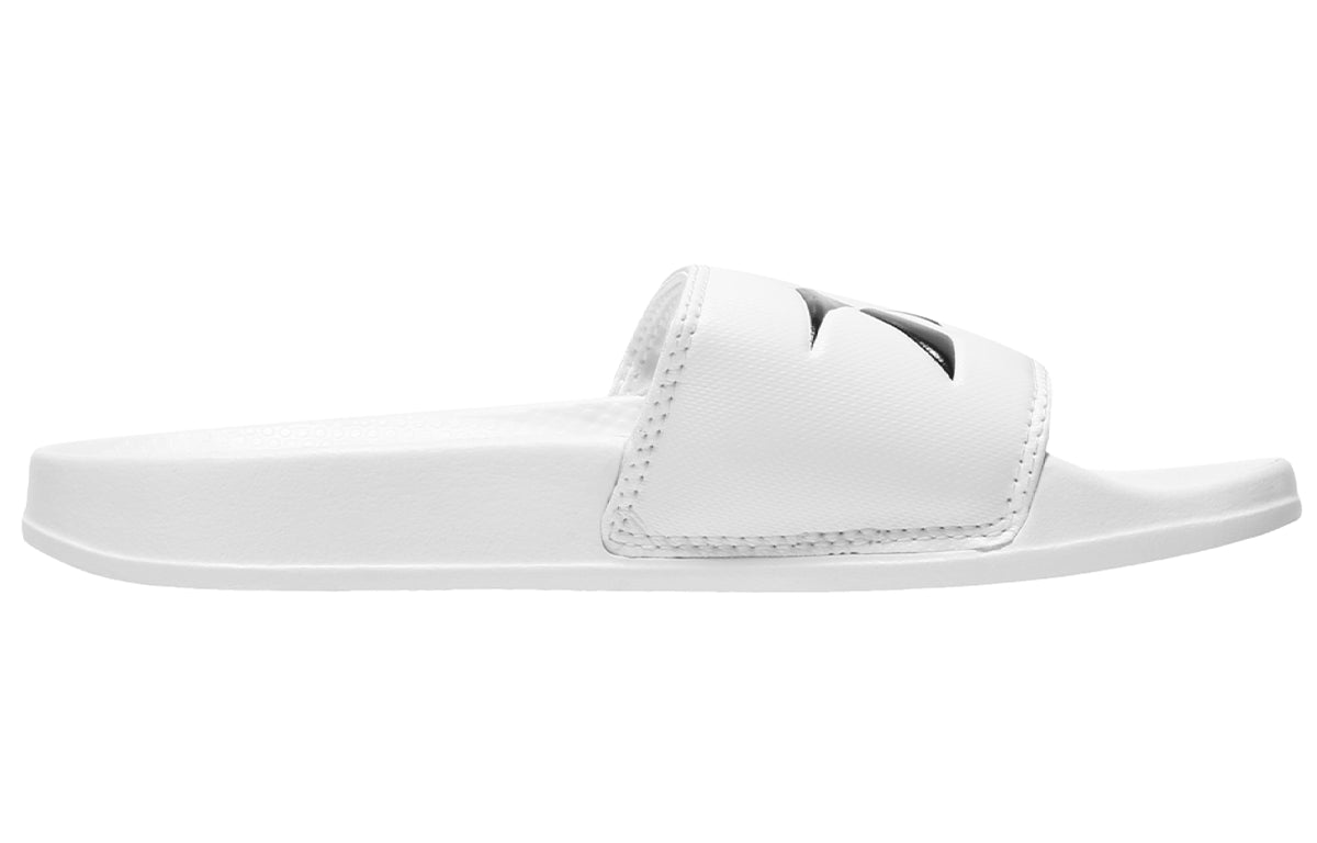 Classic Slide Soft Sole Cozy Flat Heel Sports Slippers White Black