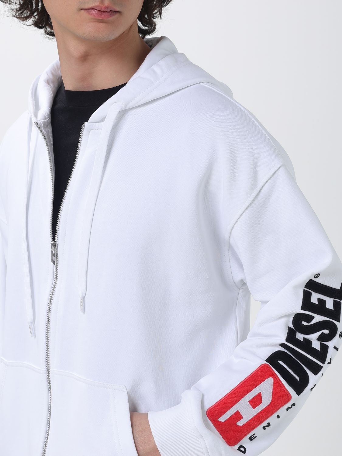 Sweatshirt Men color Black