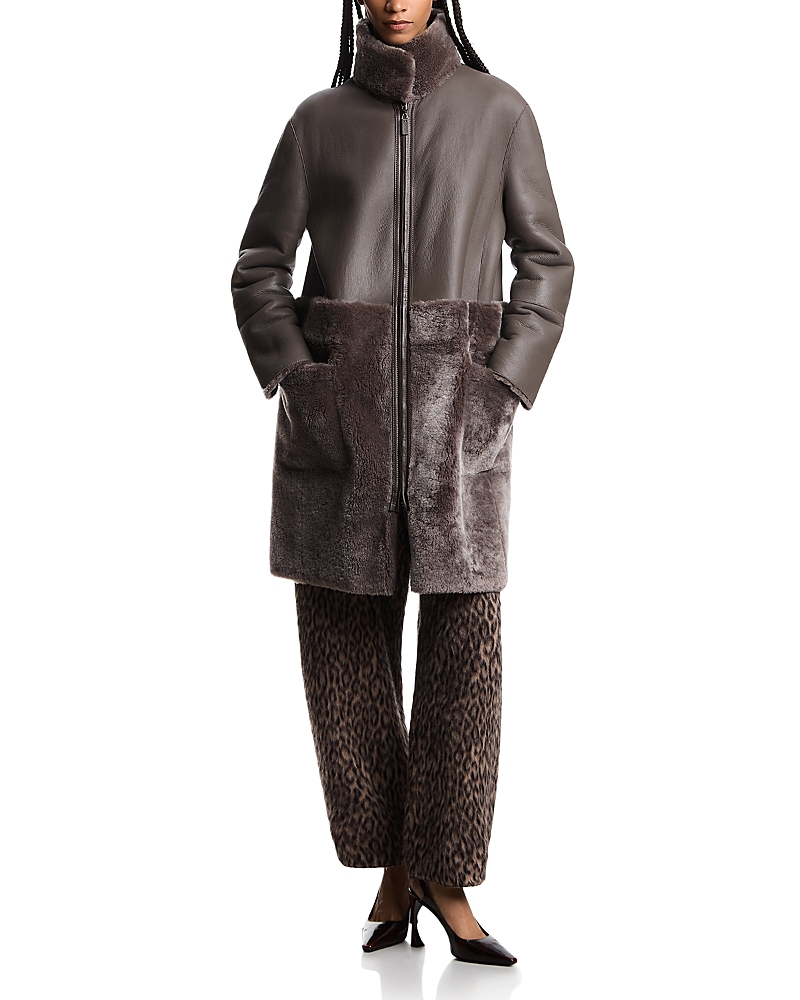 Reversible Shearling Coat