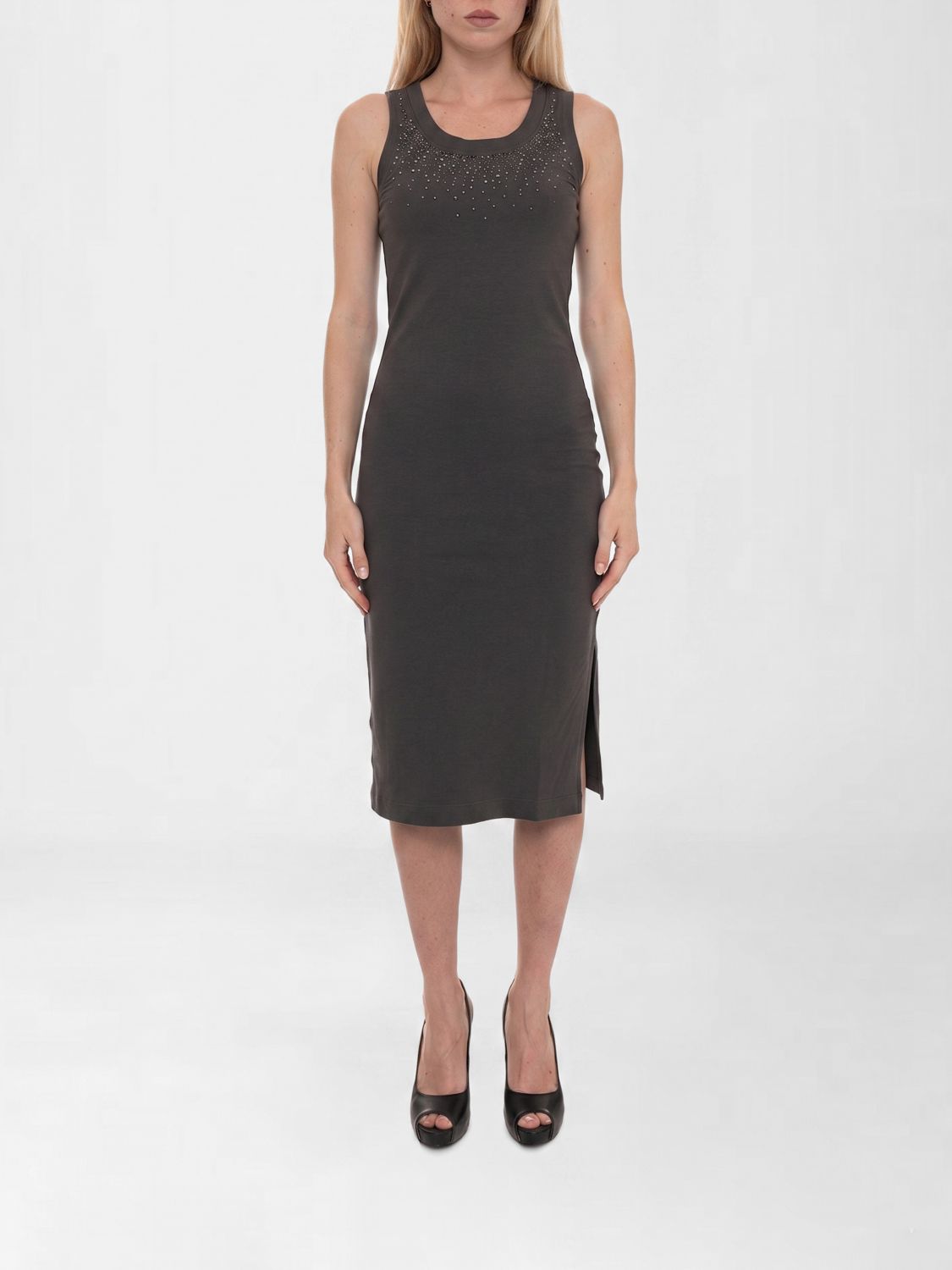 Dress Woman color Grey
