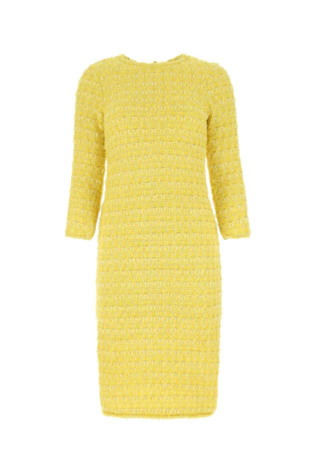 Woven midi pencil dress