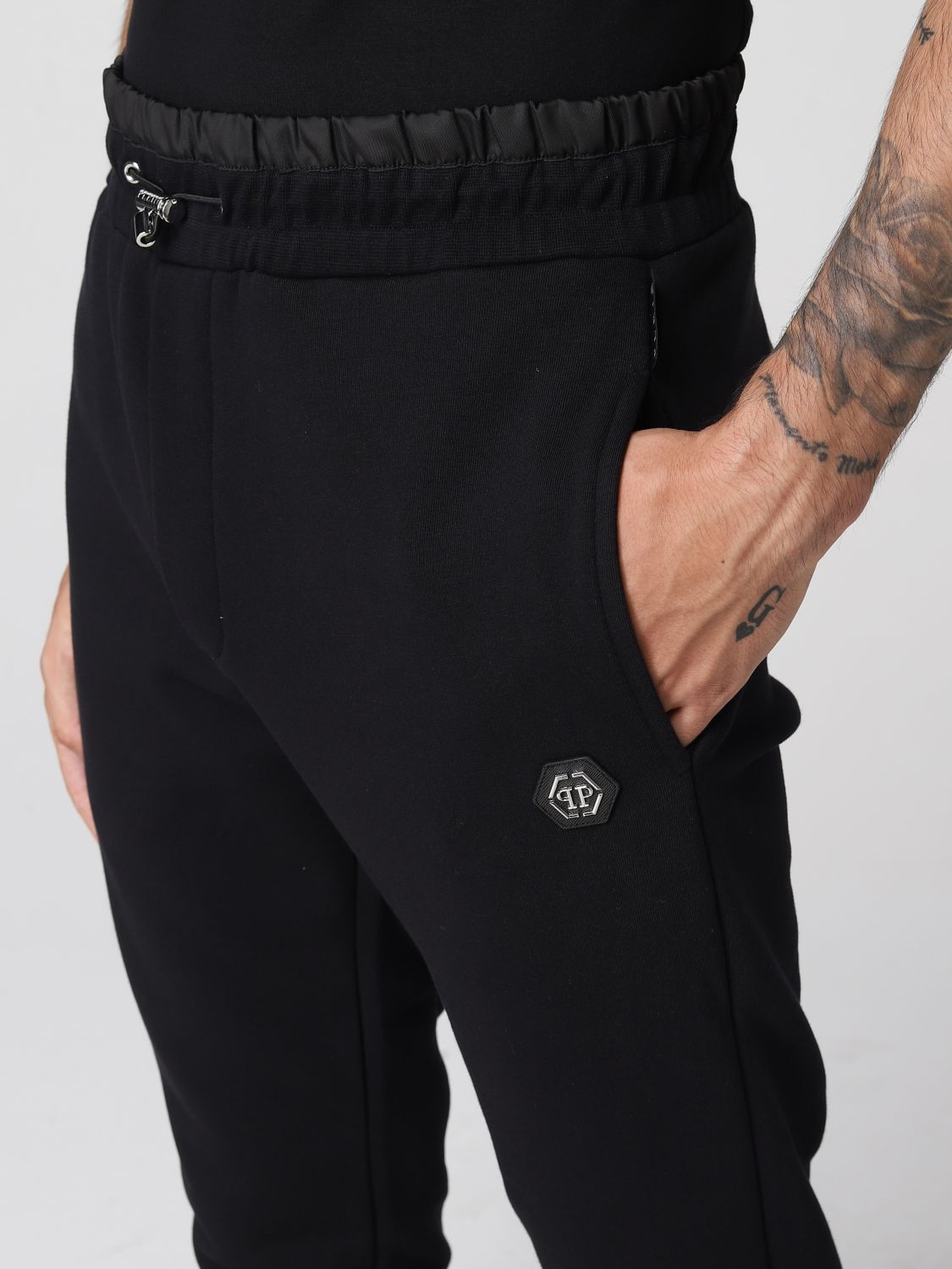 Jogging pants with Hexagon logo