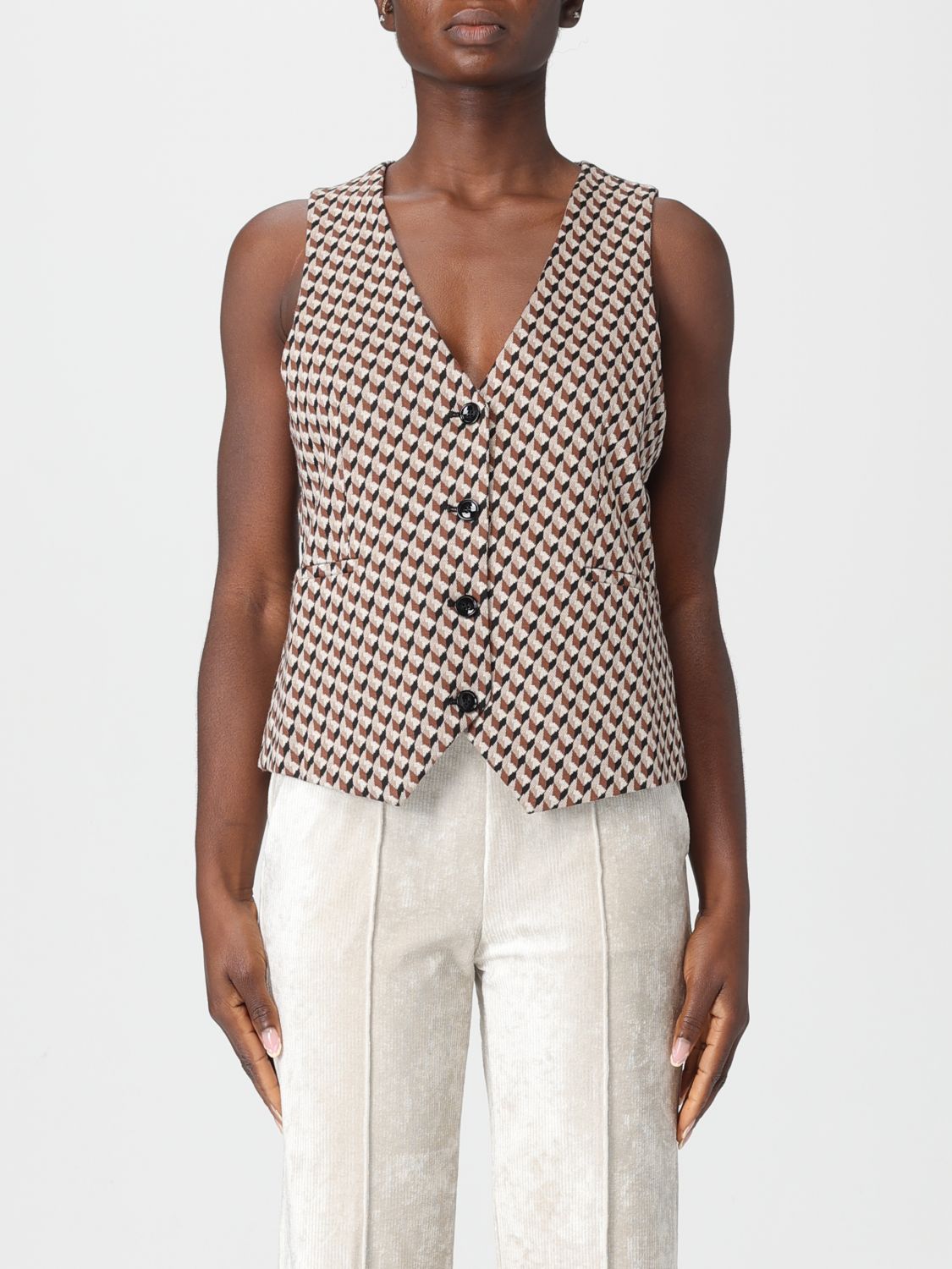 Waistcoat Woman color Multicolor