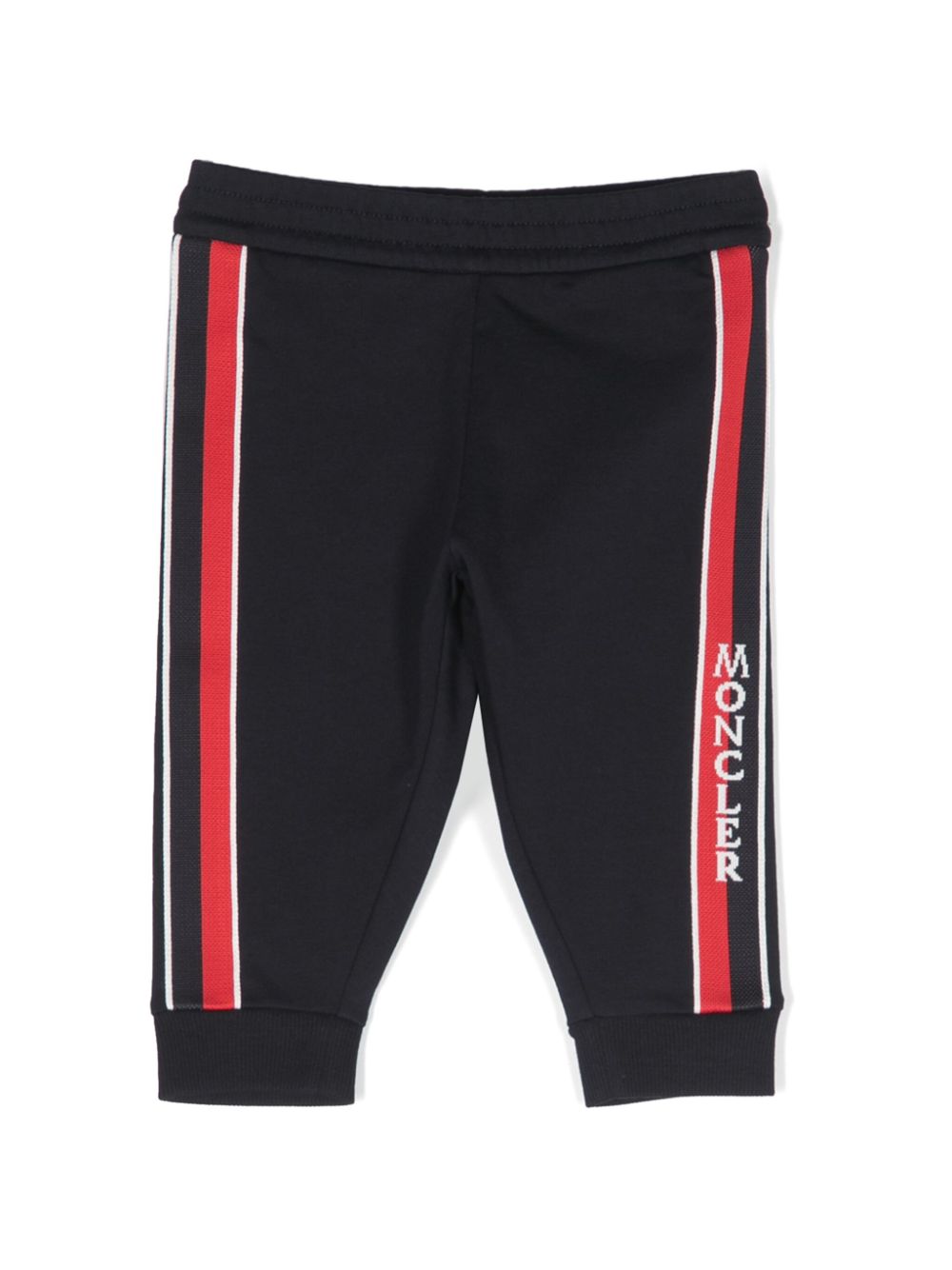 Logo-print side-stripe track pants - Blue