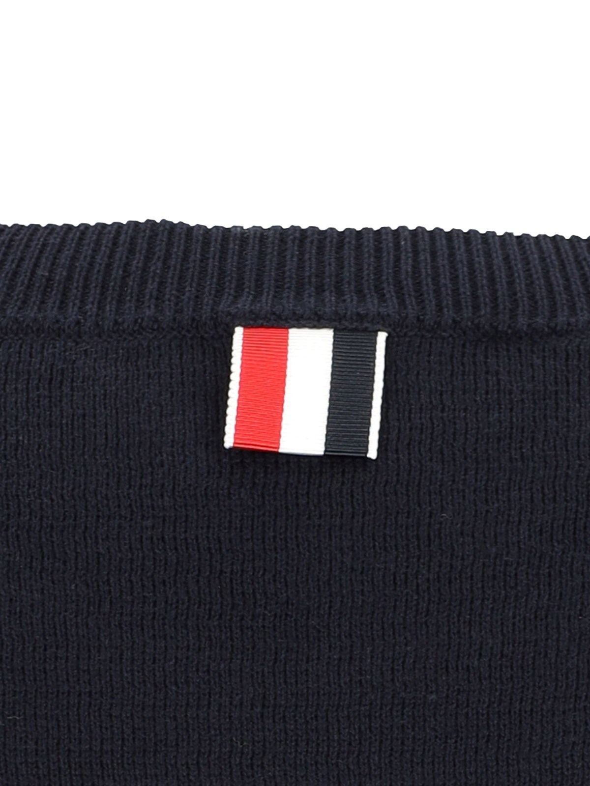 Cotton Sweater "4 Bar"