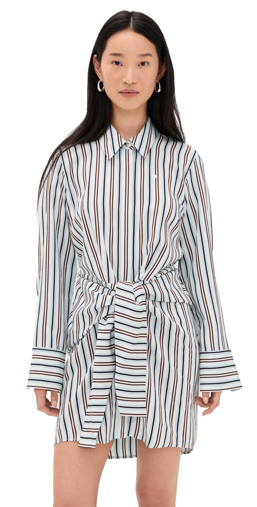 A. L.C. Mia Shirt Dress Ice Mint/Ganache