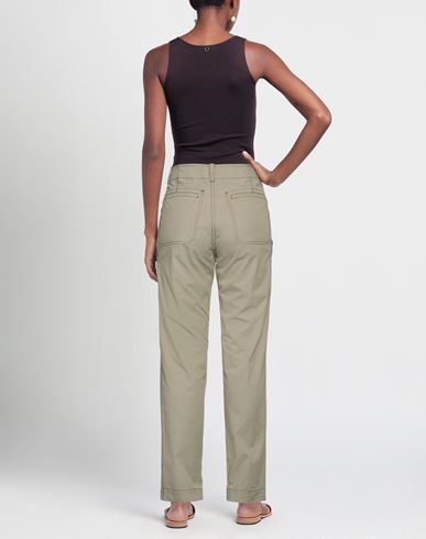 Woman Pants Khaki Size M Organic cotton