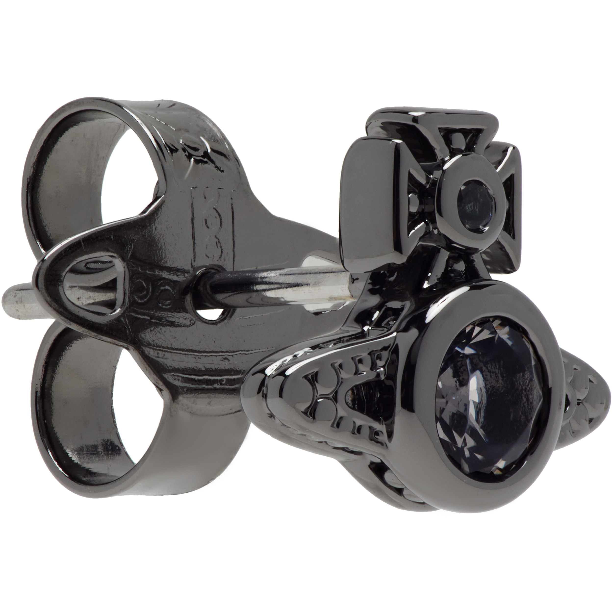 Man London Orb Single Stud Earring