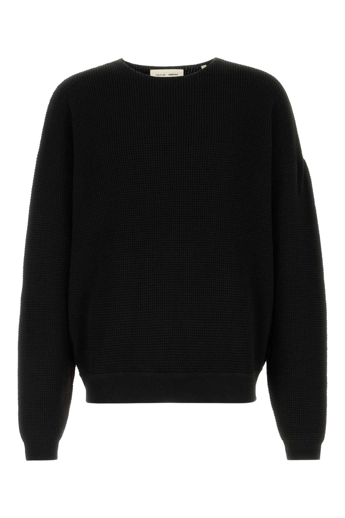 Crewneck Sweater — Black