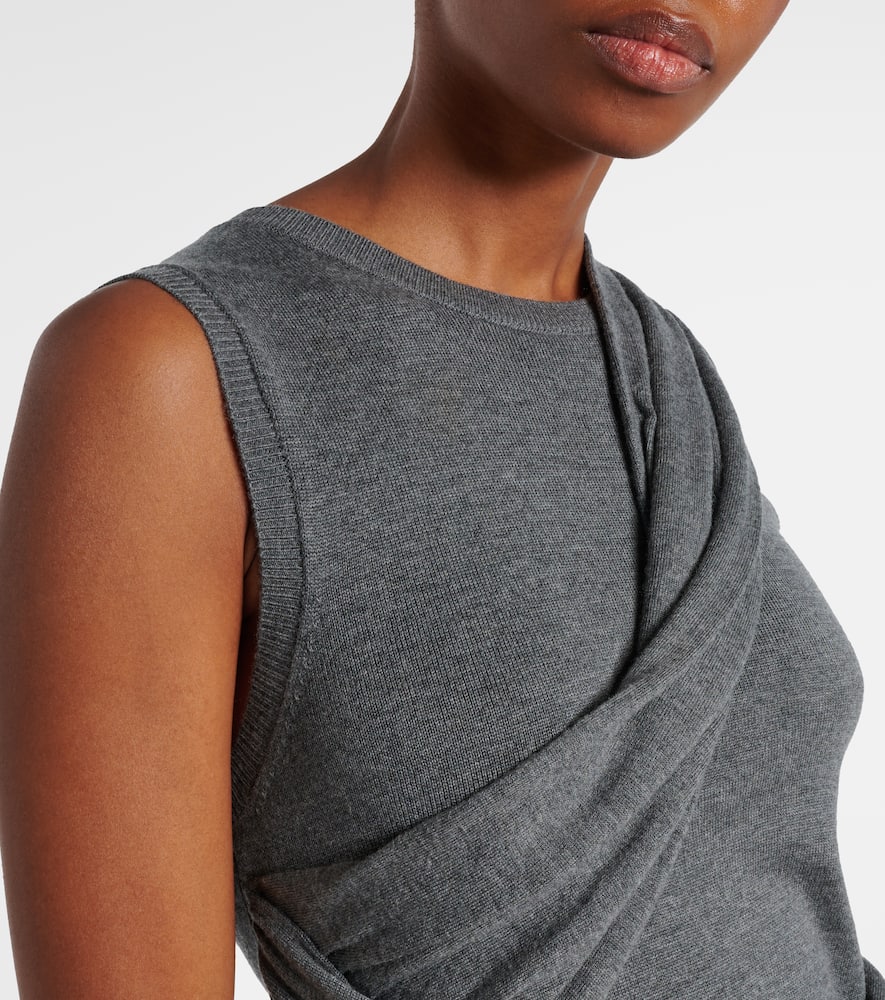 Draped dress