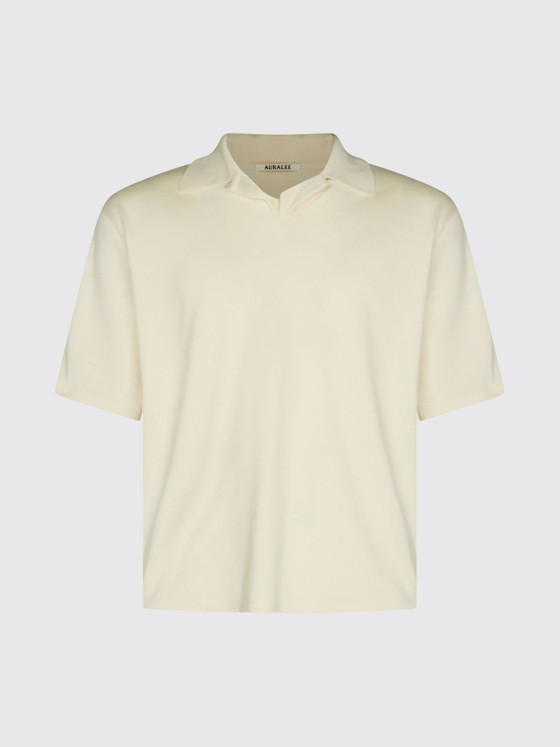 Polo Shirt Men color Ivory