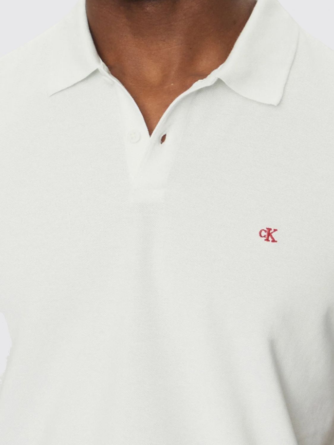 Polo Shirt Men color White