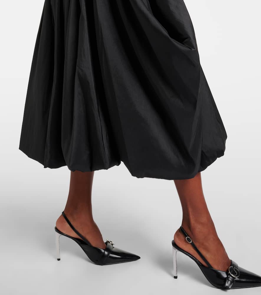 Corinn bubble midi skirt