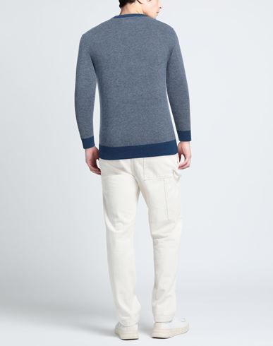 Man Sweater Light blue Size XL Wool, Viscose, Polyamide, Cashmere