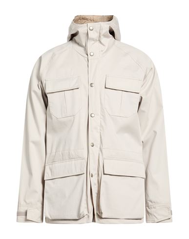Man Overcoat & Trench Coat Light grey Size 4 Cotton, Polyurethane