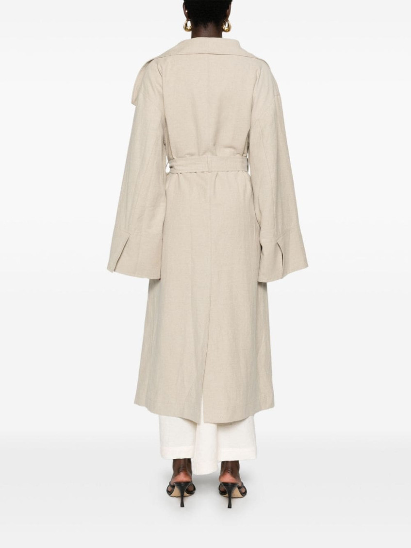 - Signature Linen Coat