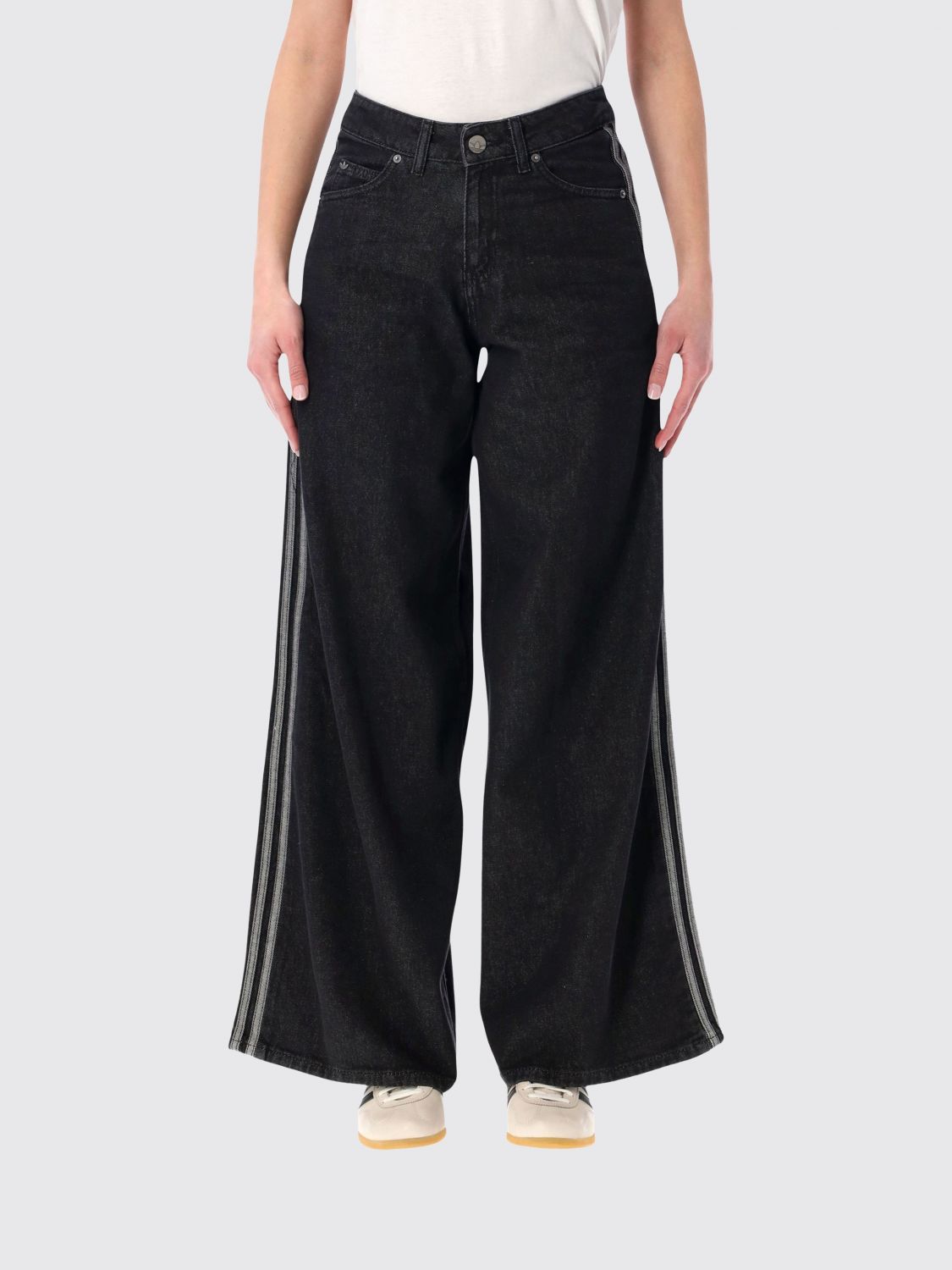 Jeans Woman color Black