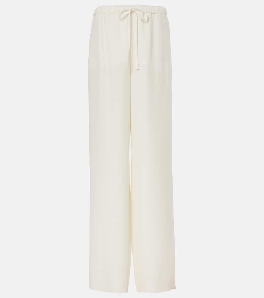 Cady Couture high-rise wide-leg pants