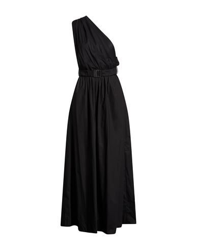 Woman Maxi dress Black Size 12 Cotton