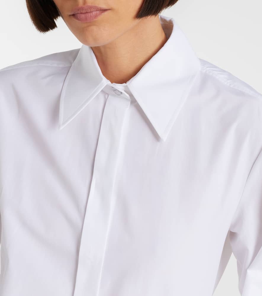 Cotton poplin shirt