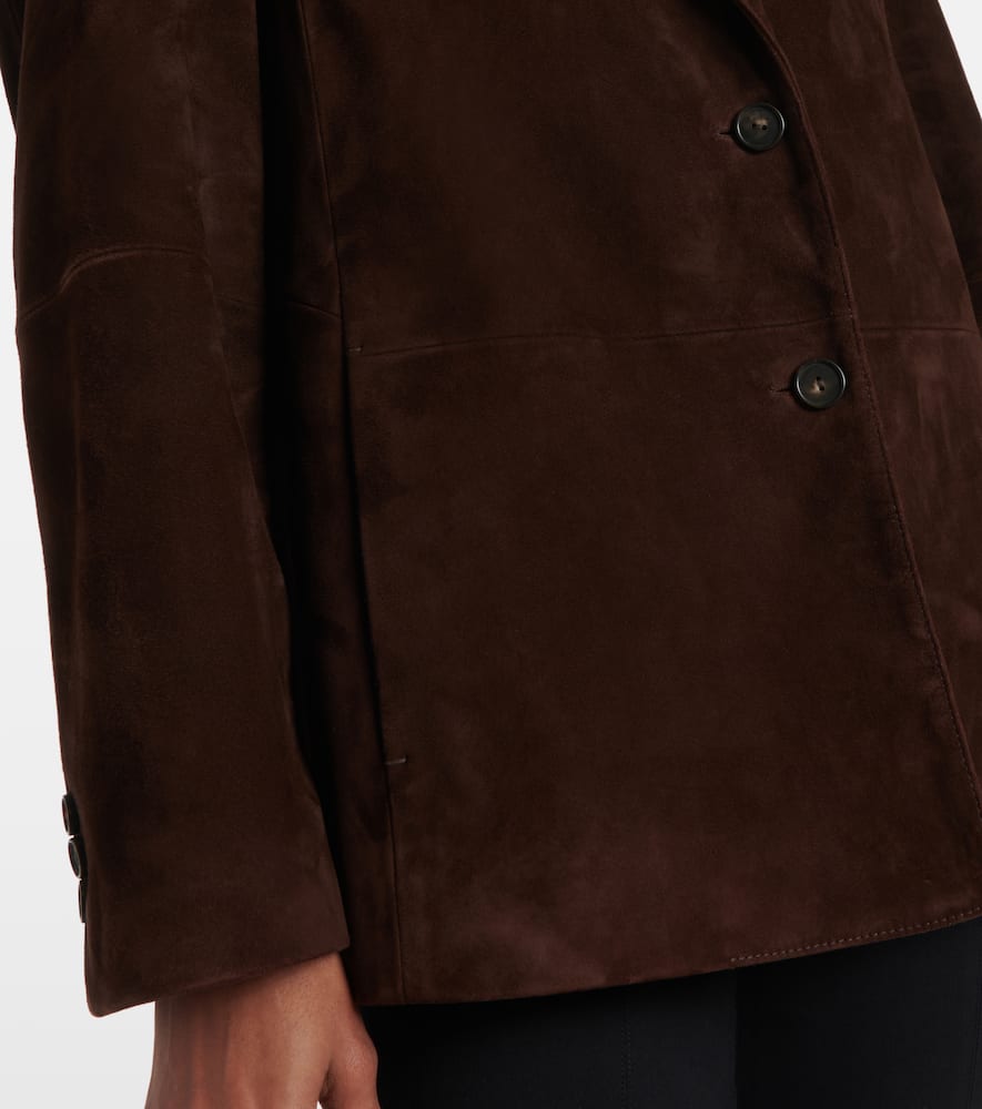 Suede blazer