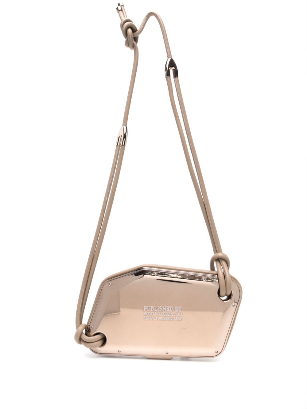 Stainless steel messenger bag - Pink