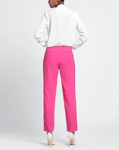 Woman Pants Fuchsia Size 4 Polyester, Elastane