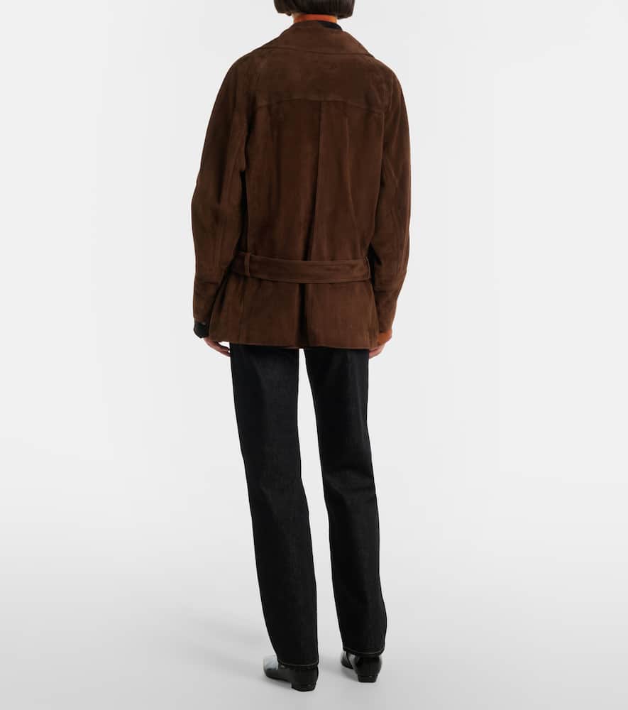 London high-rise straight jeans