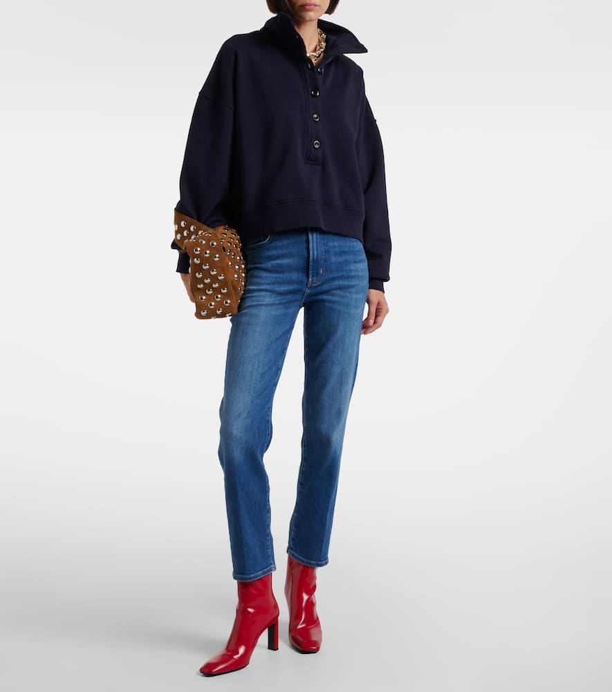 Mirelle cotton fleece sweatshirt